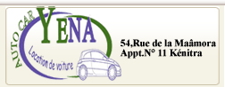 Agence location voitures knitra Yena Car